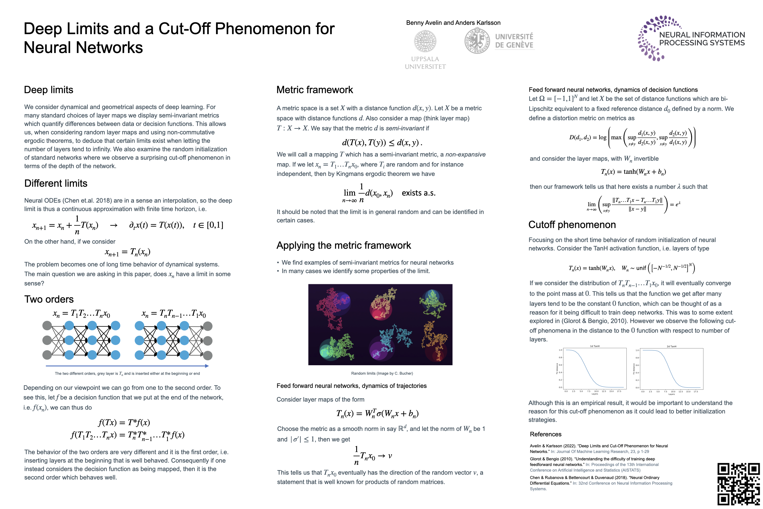 NeurIPS Poster Deep Limits and a CutOff Phenomenon for Neural Networks